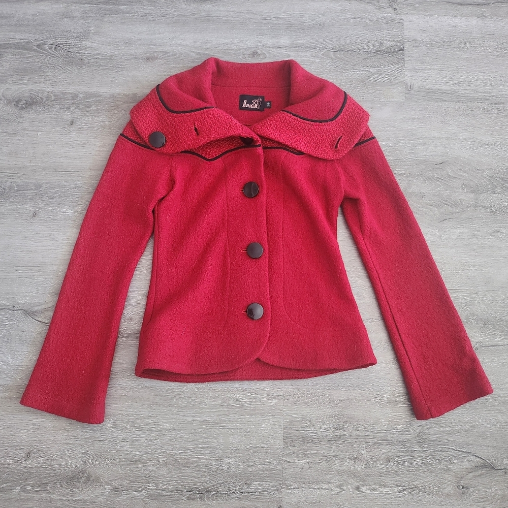 Red Annie50 Coat